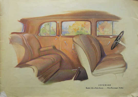 Лот из трех рекламных буклетов американской марки
Buick